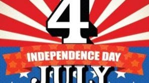 Holiday Greetings & Fireworks of 4th of July Dentist Specials
