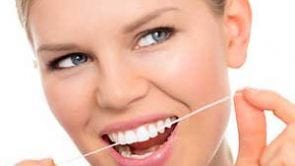 favorite los angeles dentist flossing